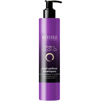 Revuele Beauty & Care, Ice Cool Blond Anti-Yellow Shampoo (Szampon do włosów blond)