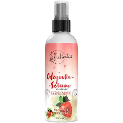 Sielanka Soczysta Truskawka, Ekspresowa odżywka-serum do włosów