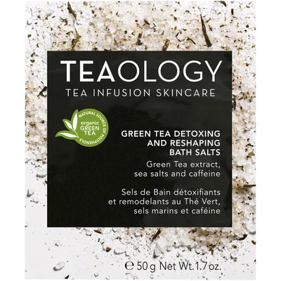 Teaology Green Tea Detoxing and Reshaping Bath Salts (antycellulitowa sól do kąpieli)
