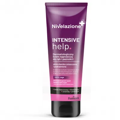 Nivelazione Intensive Help, Dermatologiczny krem naprawczy do rąk i paznokci