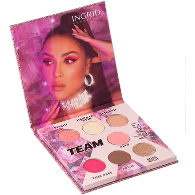 Ingrid Cosmetics Ingrid x Team X, Paleta cieni do powiek `Natsu Juicy`