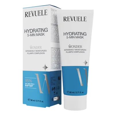 Revuele Wonder, Hydrating 5 Min Mask (Maska nawilżająca do twarzy)