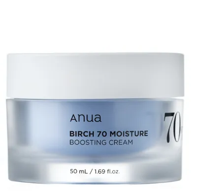 Anua Birch 70 Moisture Boosting Cream (Nawilżający krem z sokiem z brzozy)