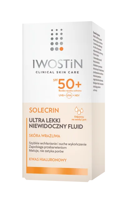 Iwostin Solecrin, Ultra lekki niewidoczny fluid SPF 50+