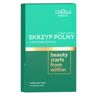 L'biotica Loveliness, Skrzyp Polny & Vitamin B Complex w kapsułkach
