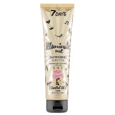 Vilenta 7 Days, Illuminate Me Miss Crazy Shimmering Body Milk (Rozświetlające mleczko do ciała)