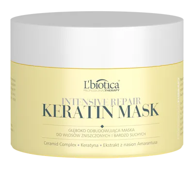L'biotica Professional Therapy, Intensive Repair Keratin Mask (Intensywnie odbudowująca maska keratynowa)