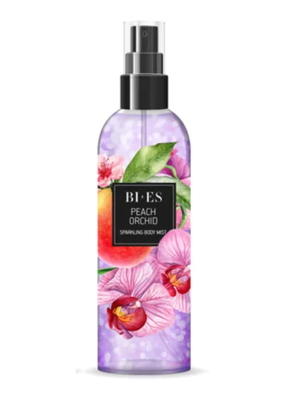 Bi-es Peach & Orchid Sparkling Body Mist (Mgiełka do ciała)