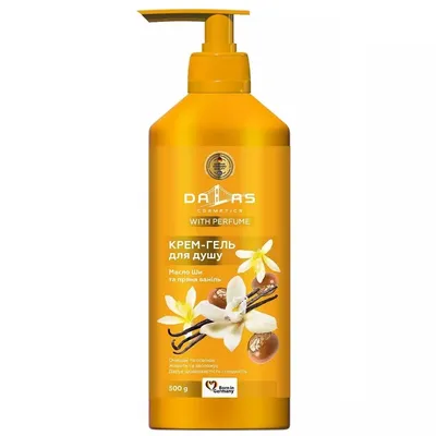 Dalas Cosmetics Masło Shea I Wanilia, Kremowy żel pod prysznic