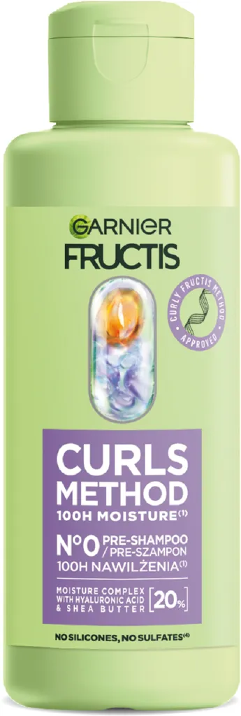 Garnier Fructis, Curls Method, Pre-Shampoo (Pre-szampon do włosów falowanych i kręconych)