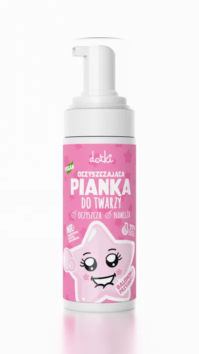 Dotki Balonowa Przyjemność, Oczyszczająca pianka do twarzy