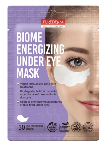 Purederm Biome Energizing Under Eye Mask (Probiotyczne płatki pod oczy)