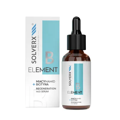 Solverx Element B, Regeneration Face Serum (Regenerujące serum do twarzy)
