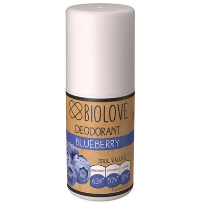 Biolove Blueberry, Deodorant (Dezodorant w kulce `Borówka`)