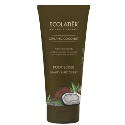 Ecolatier Organic Coconut, Foot Scrub Beauty & Recovery (Peeling do stóp regeneracyjny)