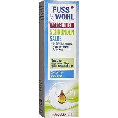 Fusswohl Schrunden Salbe Soforthilfe (Balsam na popękane pięty (nowa wersja))