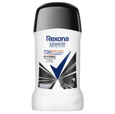 Rexona Advanced Protection, Invisible, 72 H Anti-Perspirant (Antyperspirant w sztyfcie)