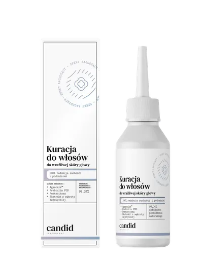 Candid Dermocosmetics Trychology, Kuracja do wrażliwej skóry głowy