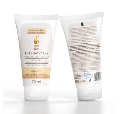 Uzdrowisko Połczyn Terra Zdrój, Peeling enzymatyczny do twarzy z połczyńską borowiną