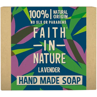 Faith In Nature Lavender Hand Made Soap (Organiczne mydło w kostce z olejem lawendowym)