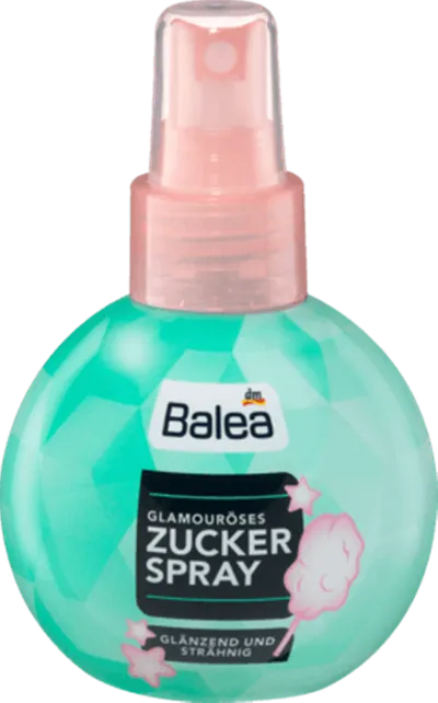 Balea Glamouroses Zucker Spray (Cukrowy spray do układania włosów)