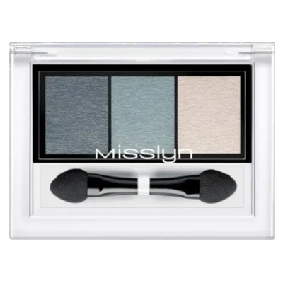 Misslyn High Shine Trio Eyeshadow (Potrójne cienie do powiek)