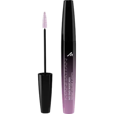 Manhattan No End Mascara, Instant Volume & Length (Tusz do rzęs pogrubiający i wydłużający)