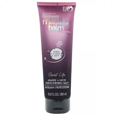 Bio World Secret Life, Micellar Balm (Wzmacniający balsam do włosów)