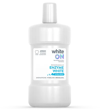 WhiteON Enzyme White, Płyn do płukania ust