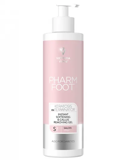 Victoria Vynn Pharm Foot Keratosis Exterminator, Instant Softening Removed Gel (Ekspresowy żel głęboko zmiękczający i usuwający zrogowacenia)