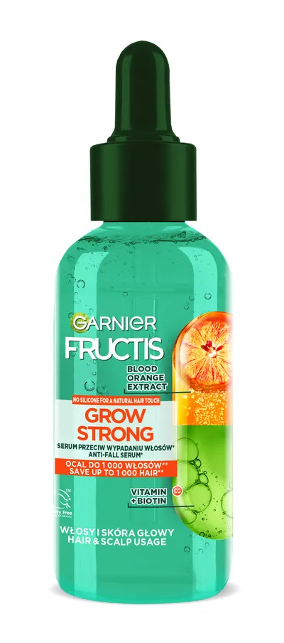 Garnier Fructis, Grow Strong, Serum przeciw wypadaniu włosów
