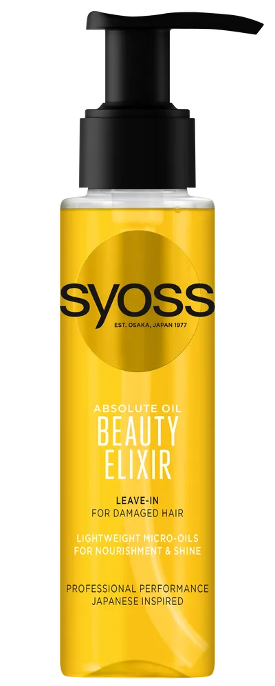 Syoss Absolute  Oil, Beauty Elixir (Eliksir do włosów zniszczonych)
