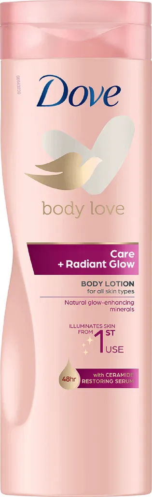 Dove Body Love, Care + Radiant Glow Body Lotion (Balsam do ciała)