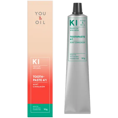You & Oil Mint & Cinnamon Toothpaste (Pasta do zębów bioaktywna wybielająca `Cynamon i Mięta`)