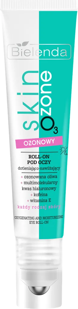 Bielenda Skin O3 Zone, Ozonowy roll-on pod oczy dotleniająco-nawilżający