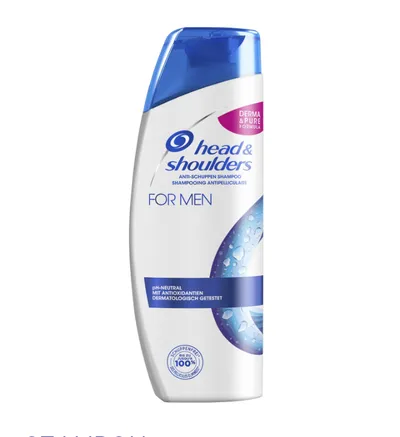 Head & Shoulders Derma & Care, Anti-Schuppen Shampoo For Men (Szampon przeciwłupieżowy dla mężczyzn)