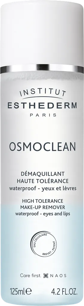 Institut Esthederm Osmoclean, High Tolerance Waterproof Make - Up Remover Eyes And Lips (Delikatny dwufazowy płyn do demakijażu oczu i ust)