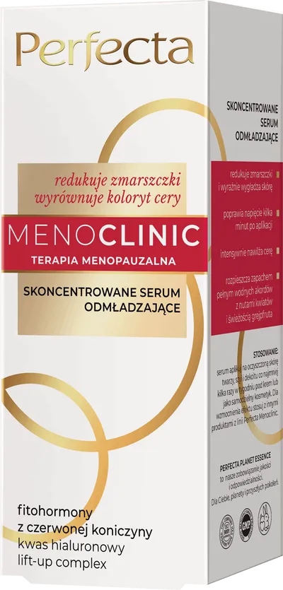 Perfecta Menoclinic Terapia Menopauzalna, Skoncentrowane serum odmładzające