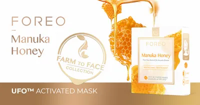 Foreo Ufo, Manuka Honey Ufo Activated Masks (Rewitalizująca maseczka)