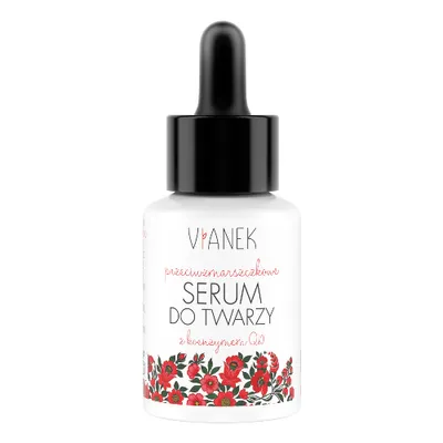 Vianek Seria Czerwona, Przeciwzmarszczkowe serum do twarzy z koenzymem Q10