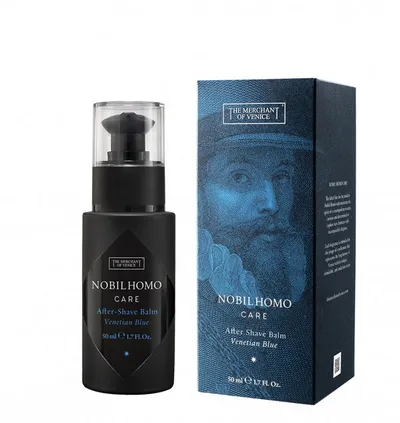 The Merchant of Venice Nobil Homo Care After, Venetian Blue,  Shave Balm (Balsam po goleniu)