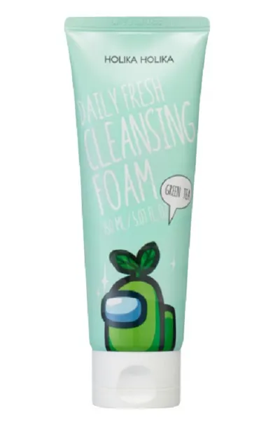 Holika Holika Among Us, Daily Fresh Cleansing Foam Green Tea (Pianka do twarzy)