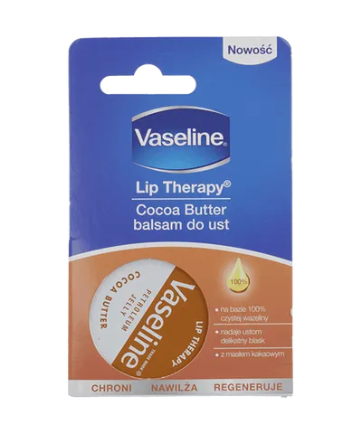 Vaseline Lip Therapy (Regenerujący balsam do ust `Cocoa Butter`)