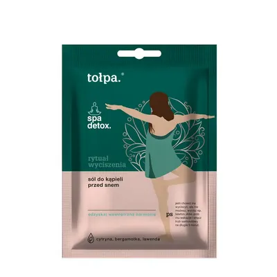 Tołpa Spa Detox, Rytuał Wyciszenia, Sól do kąpieli przed snem