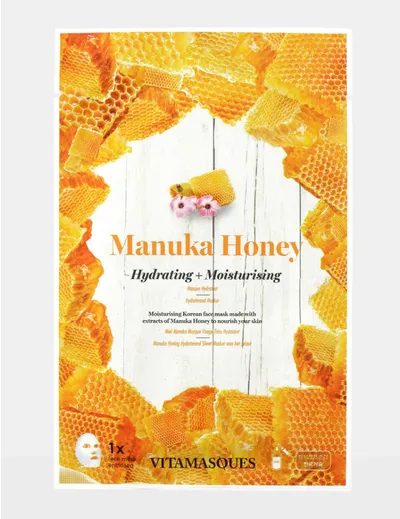 Vitamasques Manuka Honey Sheet Face Mask (Maska w płachcie z miodem manuka)