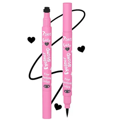 Vilenta 7 Days, Your Emotions Today Cute Eyeliner Stamp (Eyeliner ze stempelkiem)