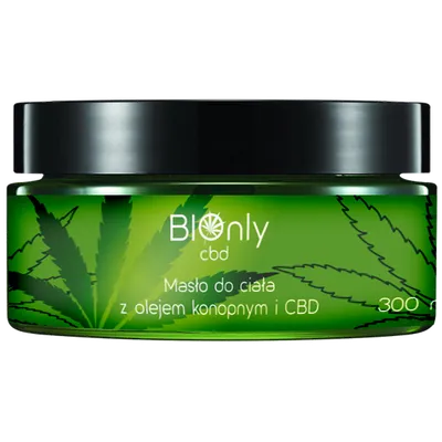 BIOnly CBD, Masło do ciała z olejem konopnym i CBD