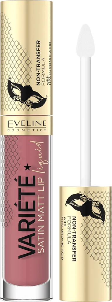 Eveline Cosmetics Variete, Satin Matt Lip Liquid Lipstick (Satynowa pomadka w płynie)