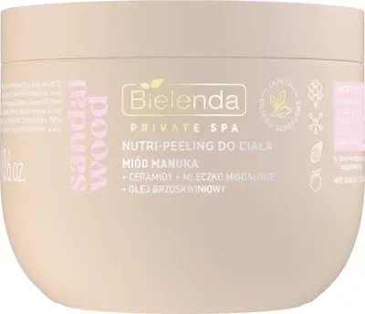 Bielenda Private SPA, Sandalwood, Nutri-peeling do ciała