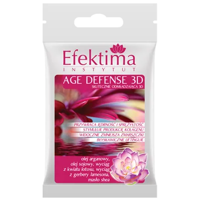 Efektima Age Defense 3D, Maska skutecznie odmładzająca 3D